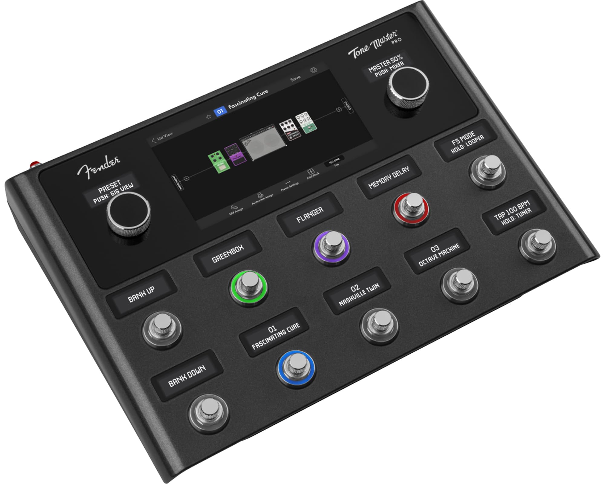 【ほぼ新品】Fender Tone Master Pro Amazon.com: Fender Tone Master Pro Multi-Effects Guitar